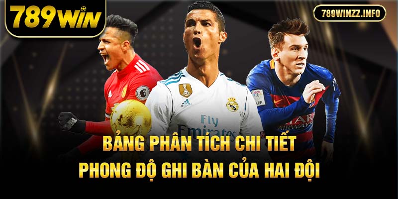 Bảng phân tích chi tiết phong độ ghi bàn của hai đội trong 10 trận gần nhất