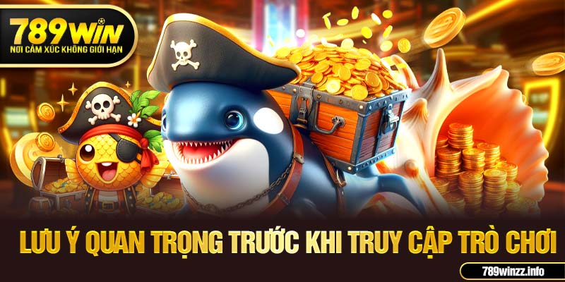 Lưu ý quan trọng trước khi truy cập trò chơi