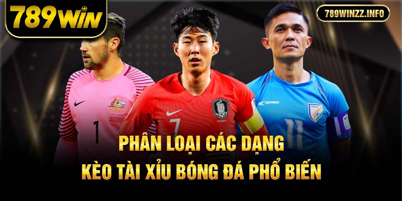 Phân loại các dạng kèo tài xỉu bóng đá phổ biến