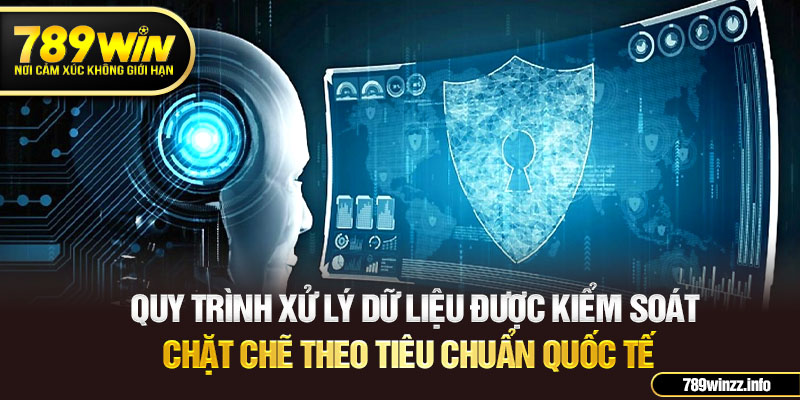 Quy trình xử lý dữ liệu được kiểm soát chặt chẽ theo tiêu chuẩn quốc tế